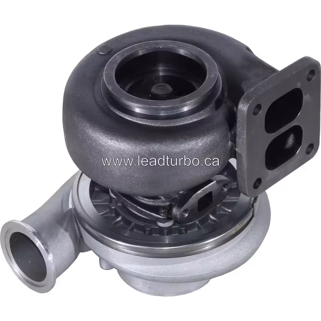 3802430 H1E Turbocharger Replacement for Cummins 6CTAA 210-225HP bottom 45 degree view
