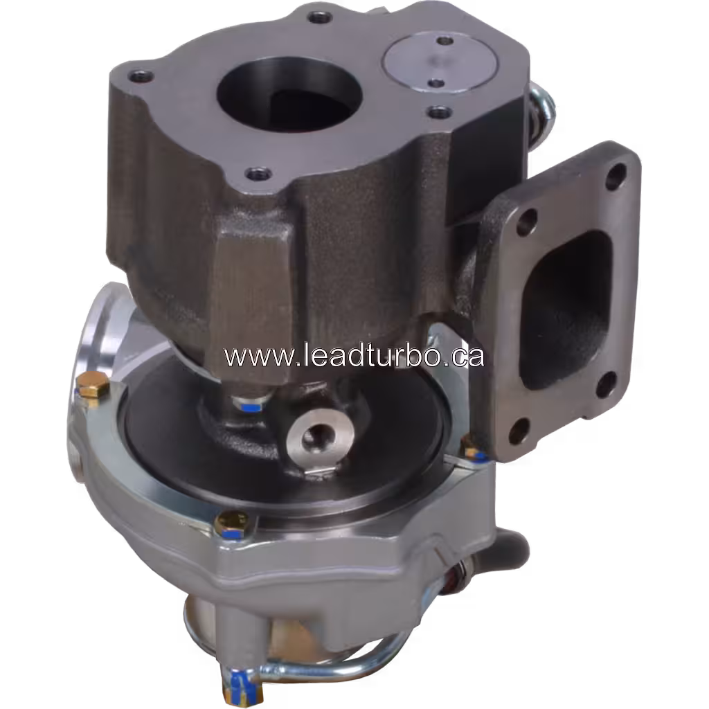53049880087 K04-2072DCBHA Turbocharger for Volvo TCD2012L4-2V bottom 45 degree view