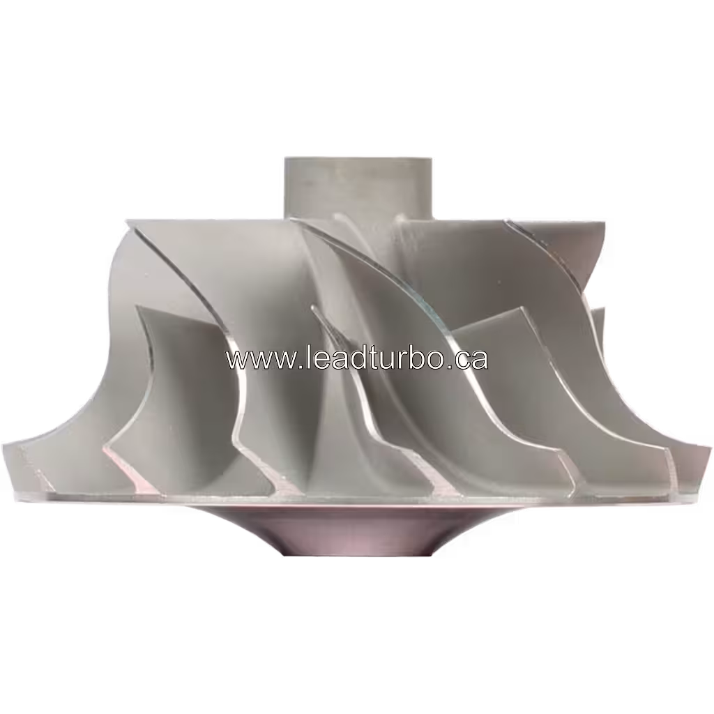 Aftermarket compressor wheel for turbocharger replacement