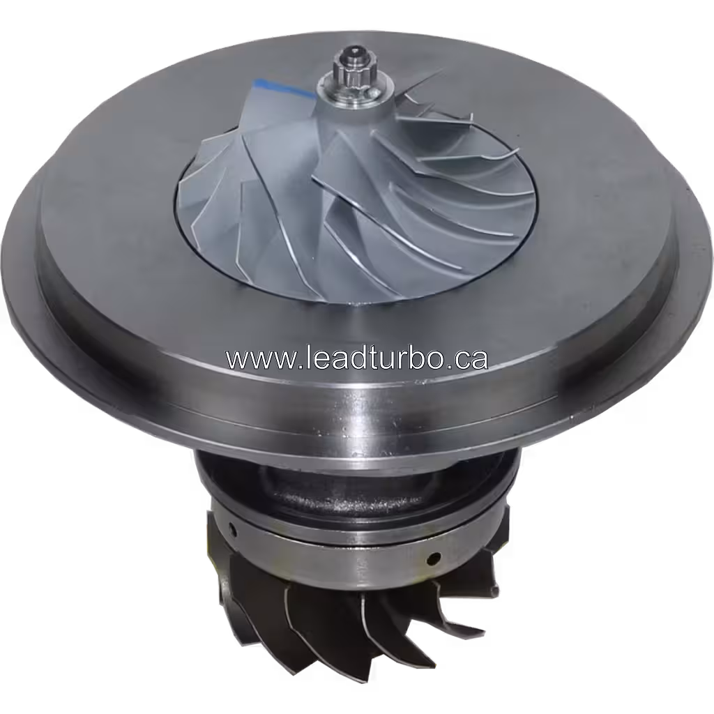 Core de turbocompresseur HX55 pour Scania DC11-04, vue de dessus à 45 degrés