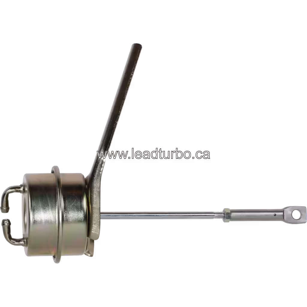 17201-74080 AC turbo actuator side profile with push-rod and air lines