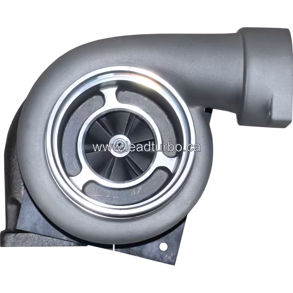 Front view of 465622-0002 TL8106 turbocharger showing compressor wheel and volute housing