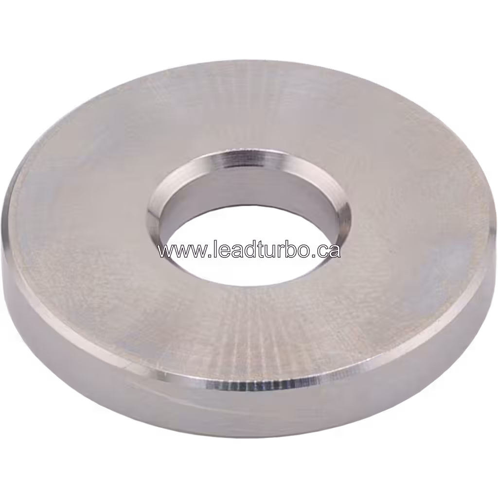 Vue de dessus de la bague de poussée S400 avec bord chanfreiné