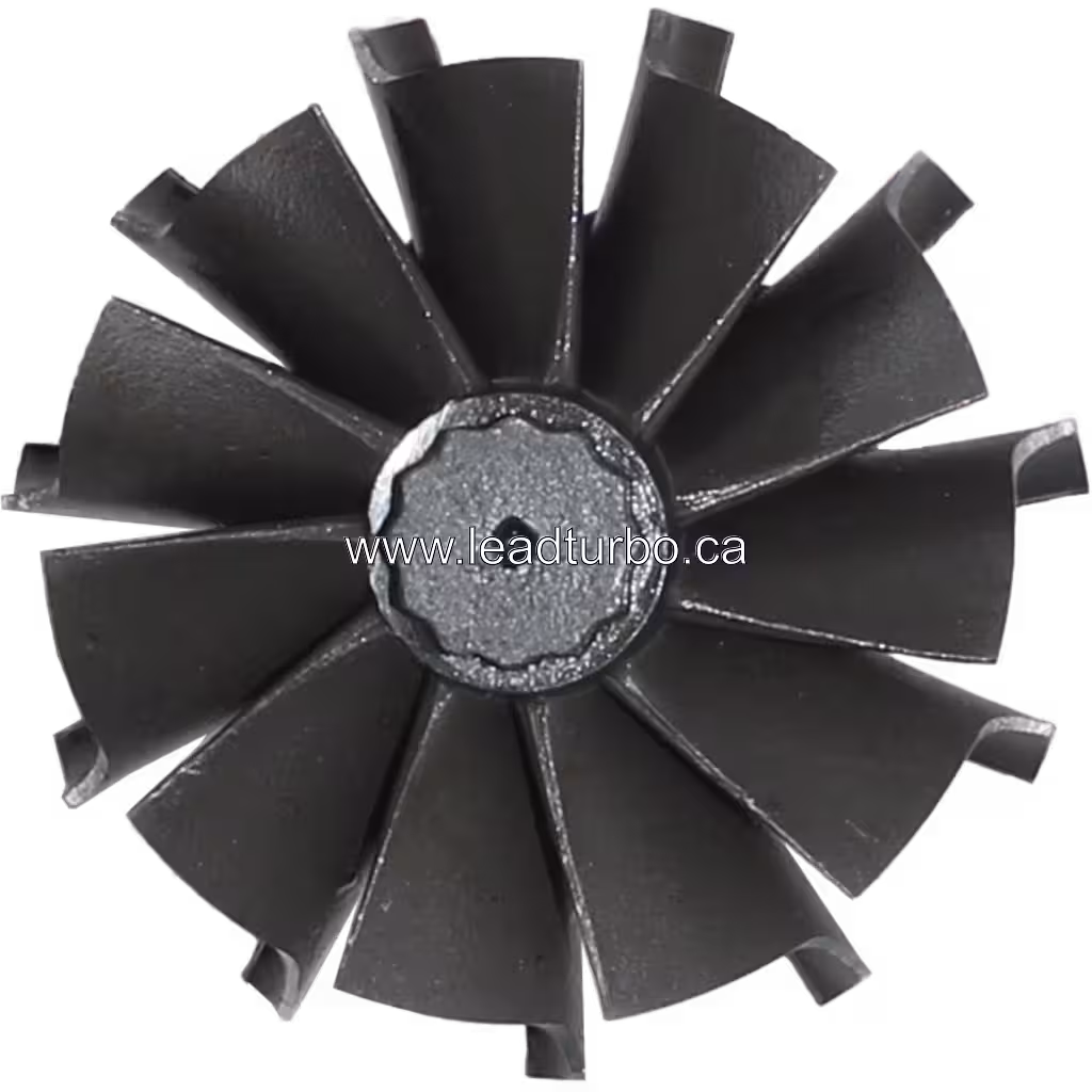 Front view of NH261301D turbine wheel for RHC61W-1063P16NWBRLL4715CCZ