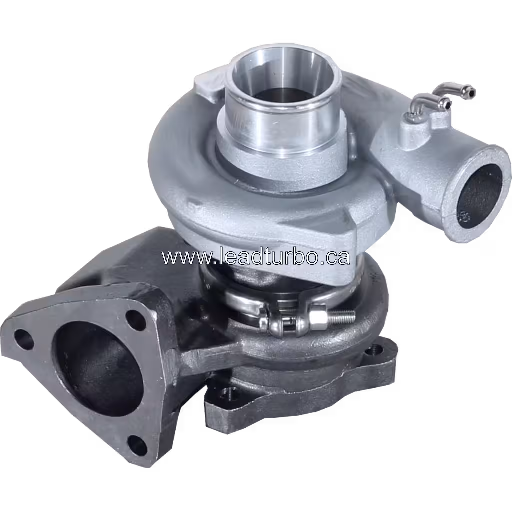 Vue latérale du turbocompresseur diesel Hyundai H100