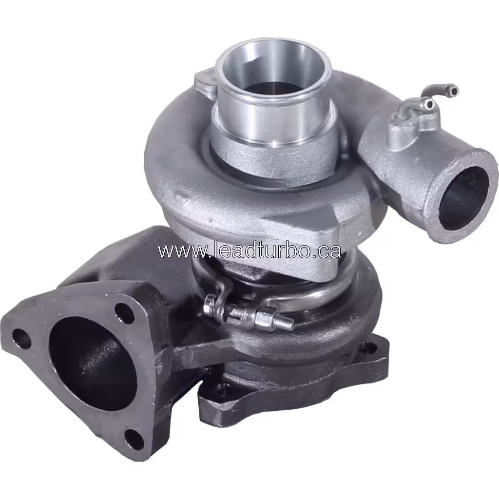 Vue avant du turbocompresseur de remplacement MD083538