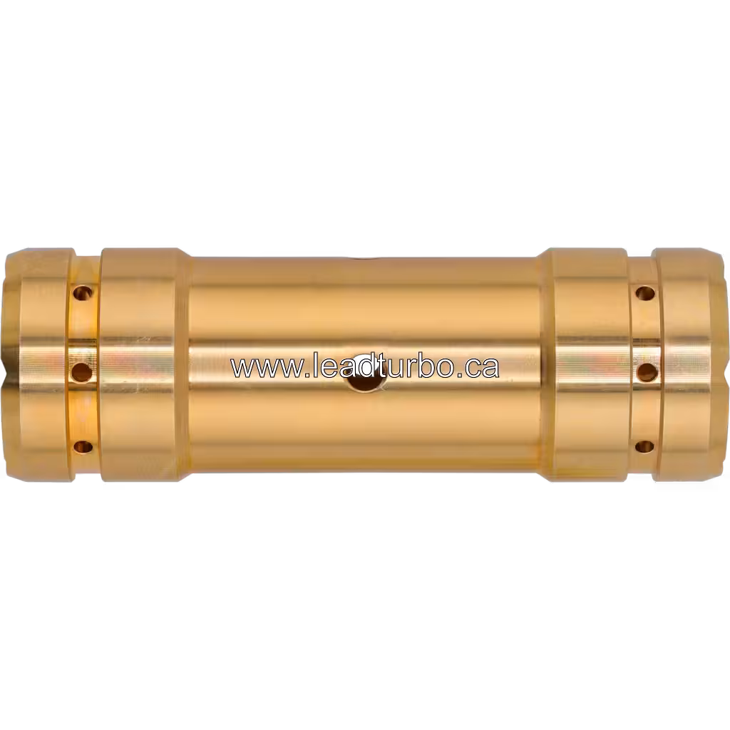 Gold-colored cylindrical 6502-51-0110 turbocharger journal bearing