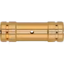 Gold-colored cylindrical 6502-51-0110 turbocharger journal bearing