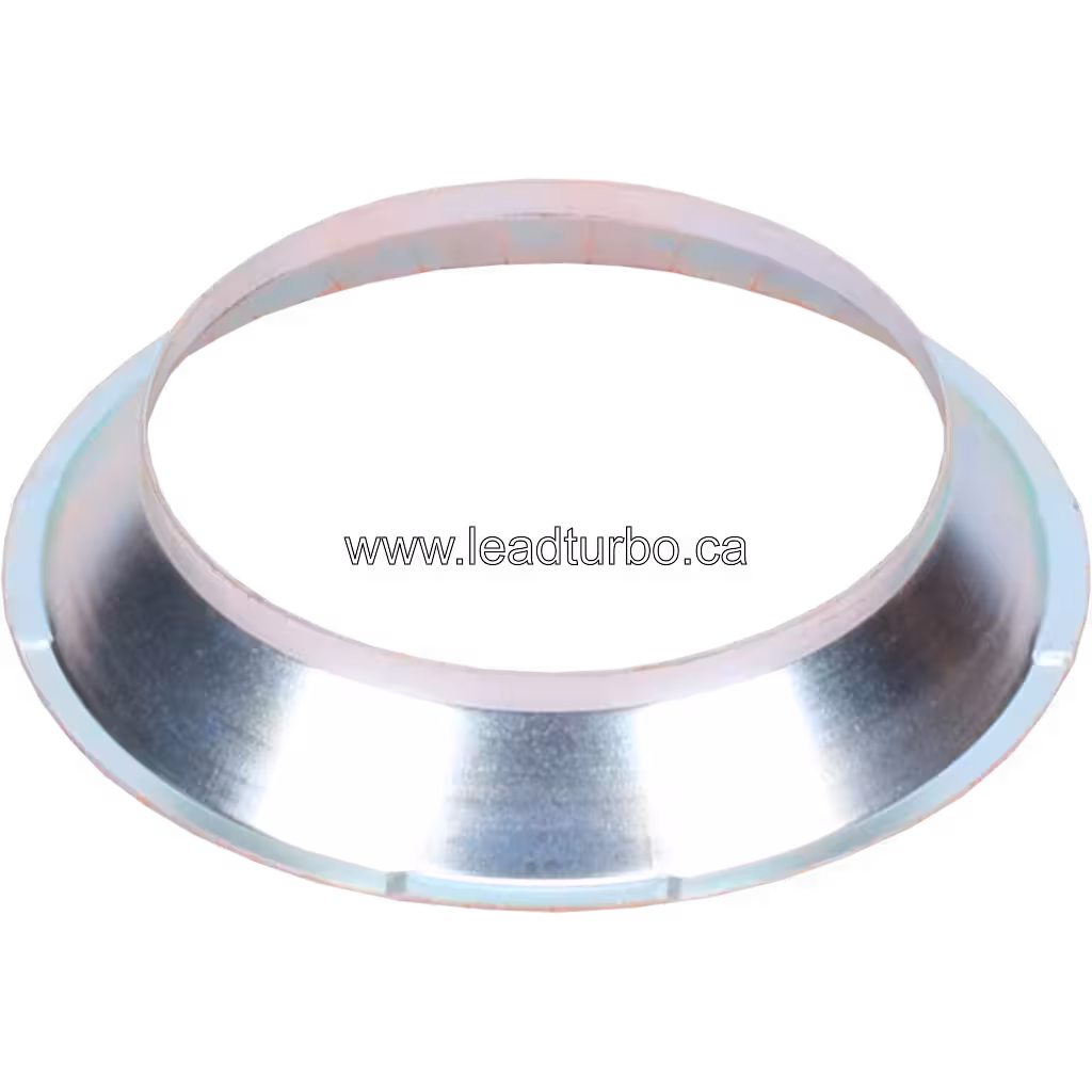 Bavette d'entrée 3537916 pour Turbo HX82 Cummins Premier 700HP bottom 45 degree view