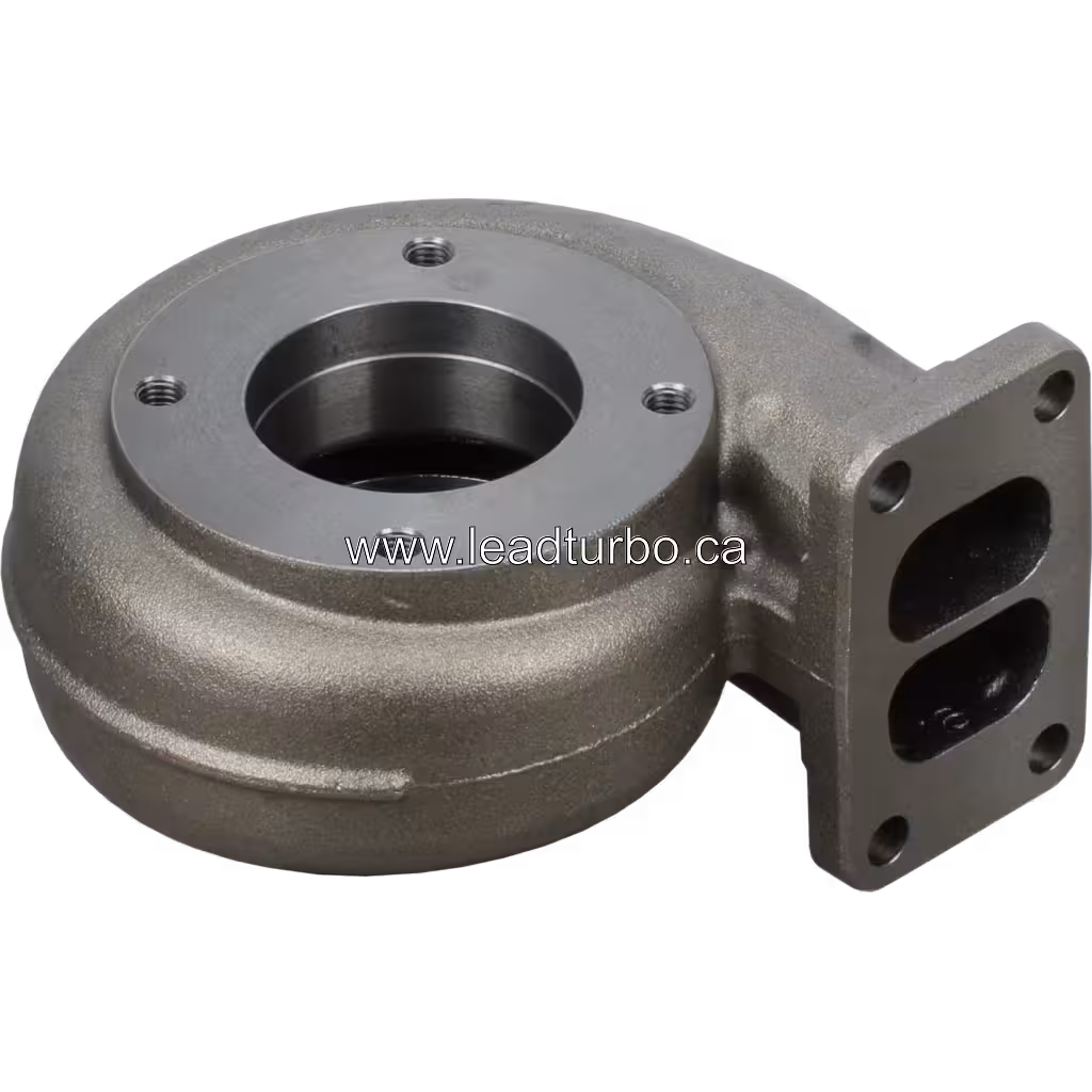 Vue de face du carter turbine turbo MAN et Ford