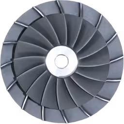 Roue de compresseur 184121 CW pour Turbo J96