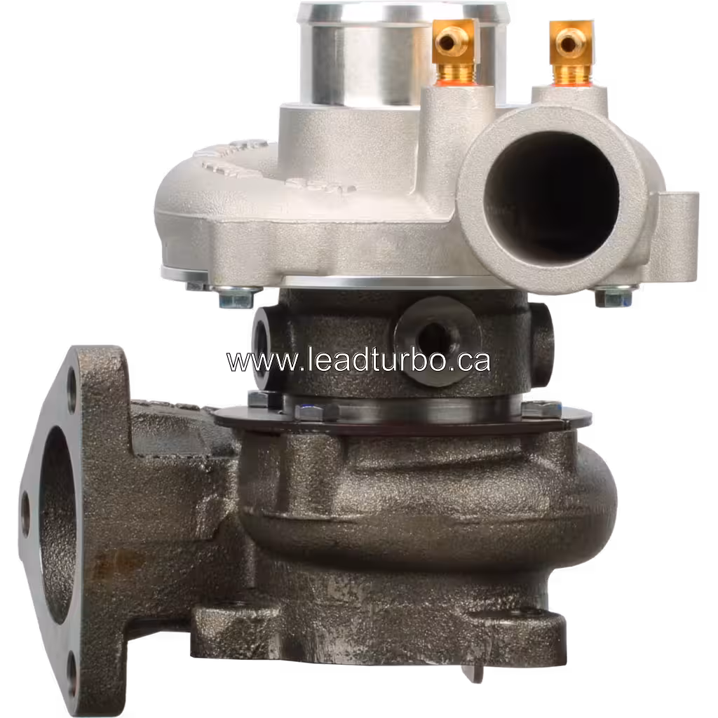 Turbocompresseur GT1749 28200-4B151 avec carter compresseur argenté et carter turbine gris