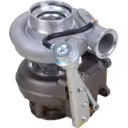 Vue latérale du turbocompresseur Cummins 6CT