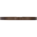 Bague de piston HX83 vue de face, profil latéral avec joint unique