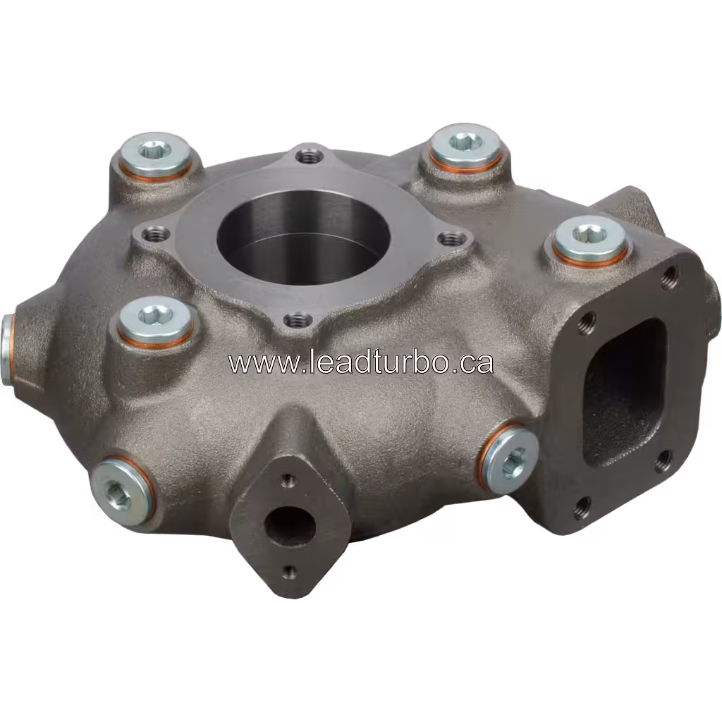 Carter Turbine 52231016496-cast K27-3464MOA pour Rolls-Royce MTU G2842LE 45 degree view