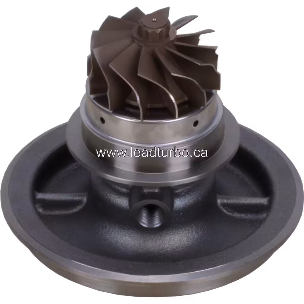 Core de Turbocompresseur HX55W 4027807 pour Cummins ISX2 bottom 45 degree view
