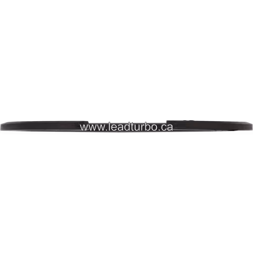 Black C-shaped HY35W retaining ring with two mounting tabs and holes