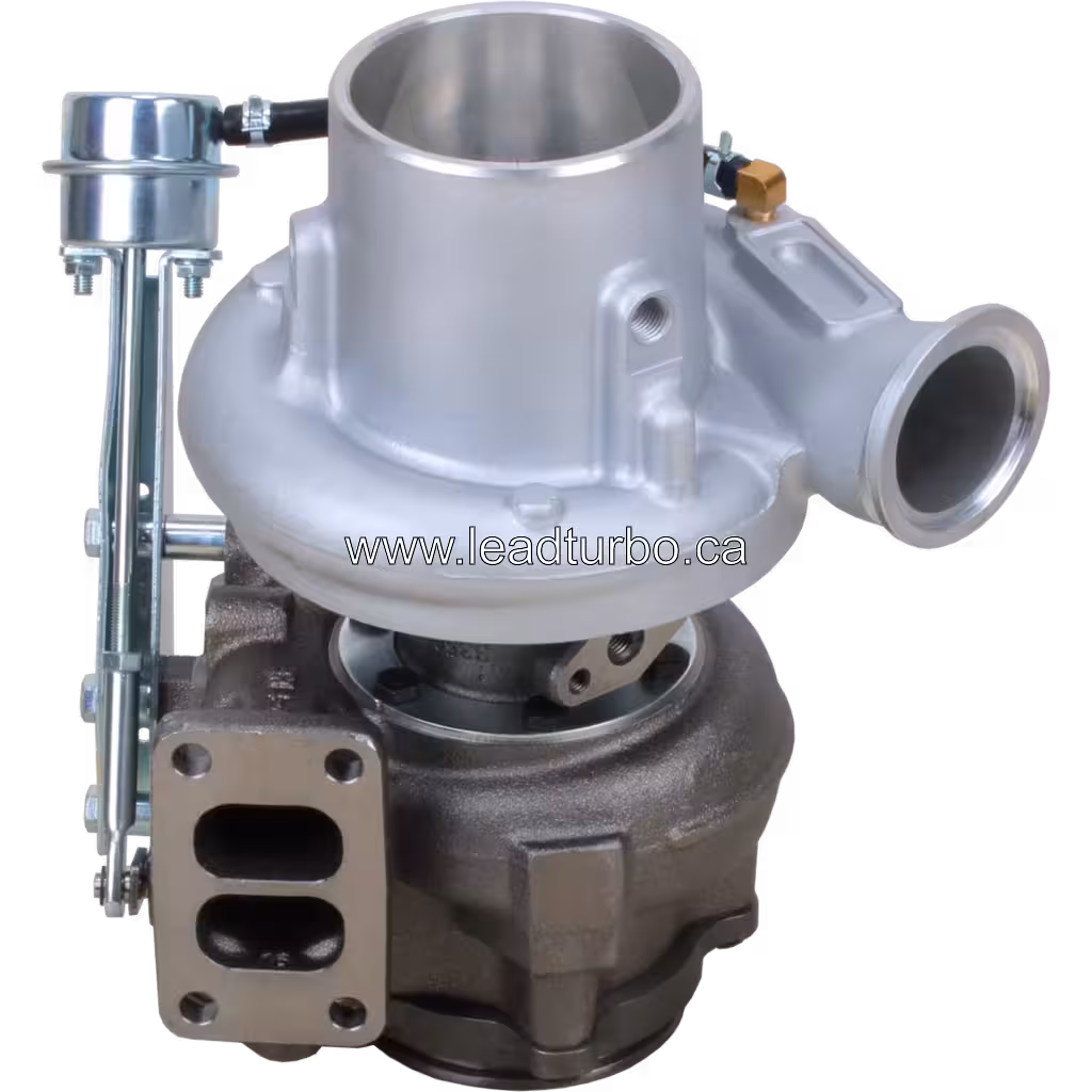 Komatsu PC300-8 turbocharger side view