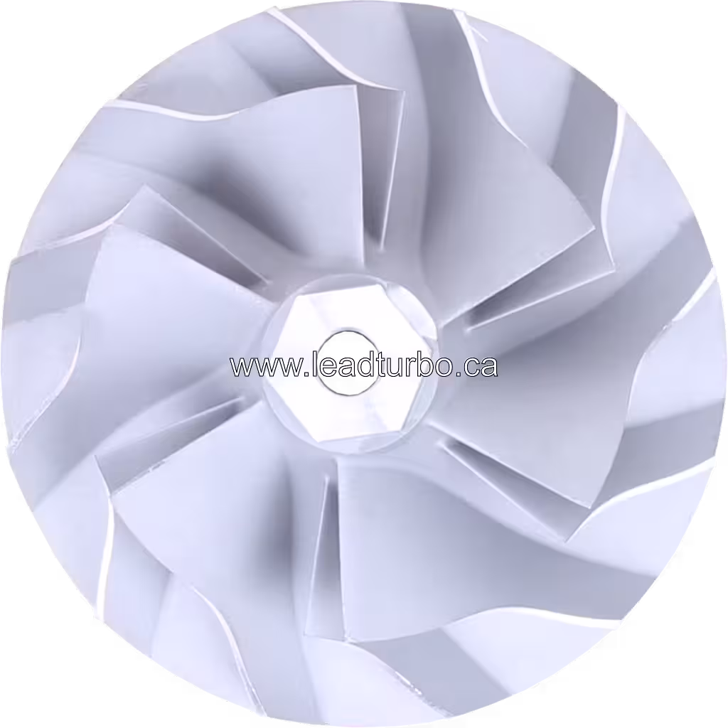 Roue compresseur pour CAT 345B 3176C détail aubes