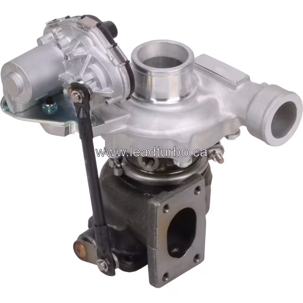 Turbocompresseur 1118010-LP20A HE150EWG pour Isuzu 4HK1 45 degree view