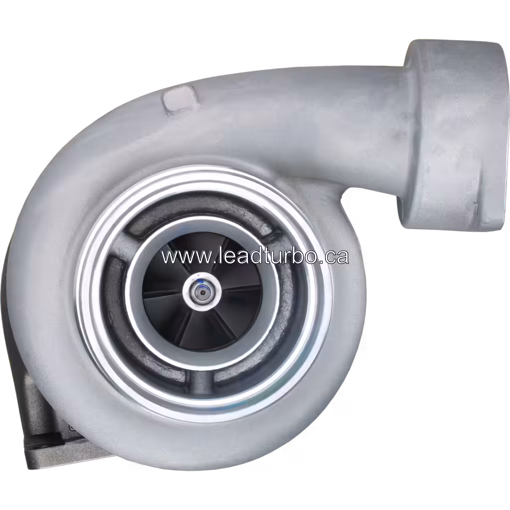 Clamp fasteners securing the two-shell 0R9899 turbocharger assembly