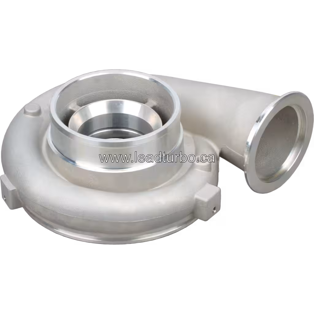 447844-0041 Compressor Housing for Detroit Diesel Series 60 GTA4202 45 degree view