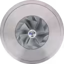 Core de turbocompresseur métallique avec carter de roulement visible