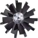 Détail de la roue de turbine J96