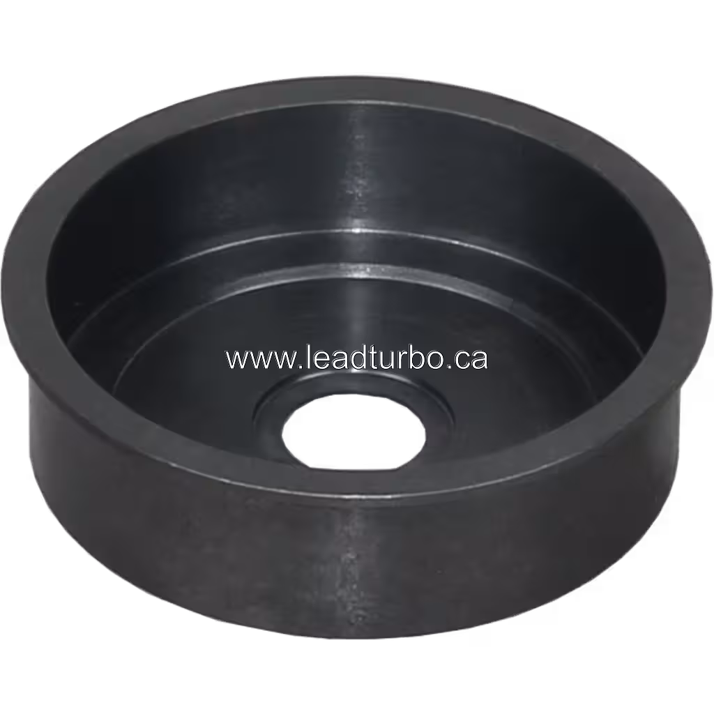 TV8106 turbocharger heat shield side view