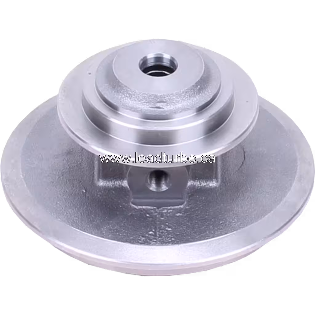 Vue inférieure du bearing housing 1158-710-0001 BH révélant les nervures de support