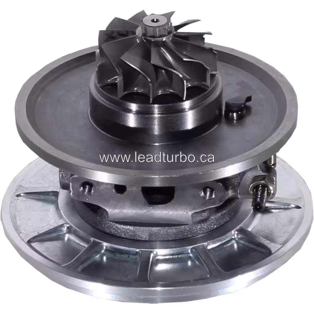 Core CT 17201-0L040 vue du dessous montrant la roue turbine