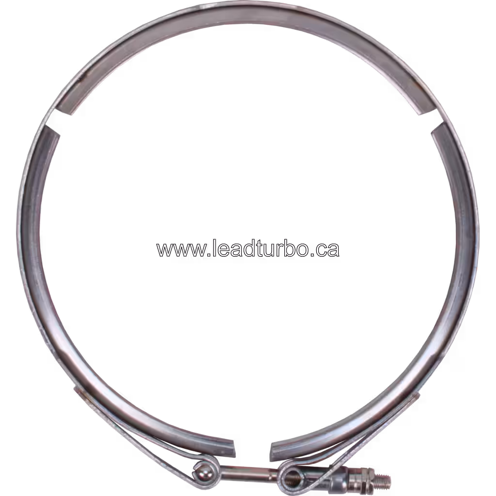Aftermarket V-band clamp for J96 turbocharger