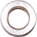 Pièce métallique avec alésage central et trous d'huile radiaux, journal bearing J96