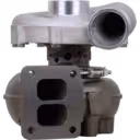 Vue avant du turbocompresseur 466200-0015 TA4505 montrant la roue compresseur