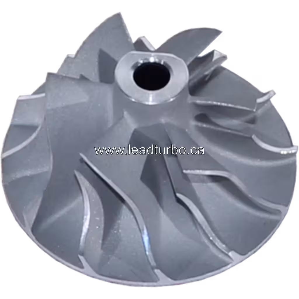 313018 S1B compressor wheel with curved radial blades
