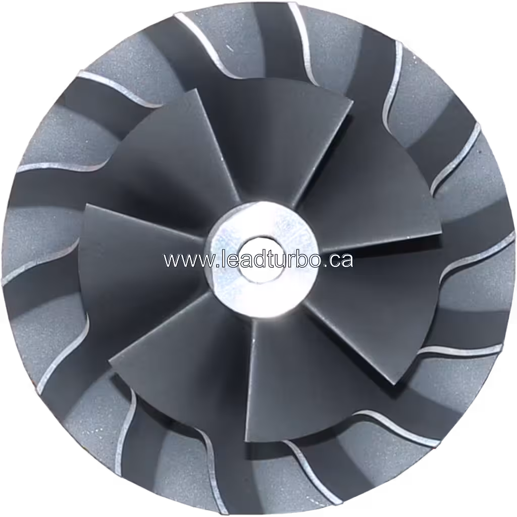 Aftermarket turbo compressor wheel replacement part