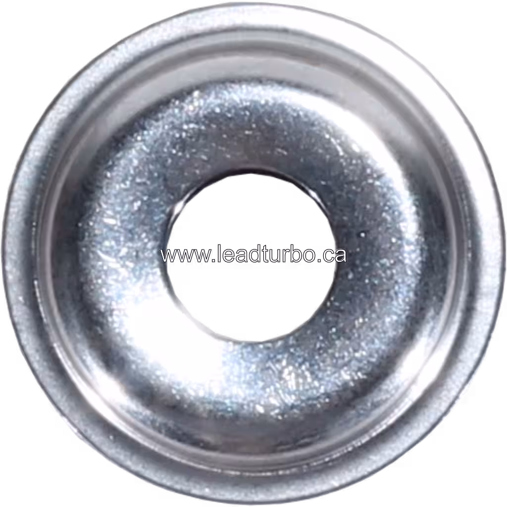Isuzu 4JA1L engine turbocharger heat shield
