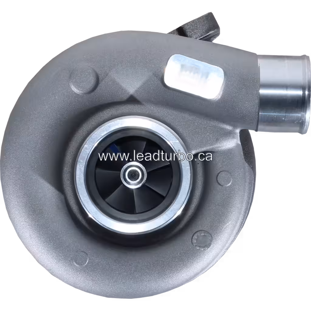 Vue avant du turbocompresseur 1151179 S2ESL119 montrant la roue compresseur