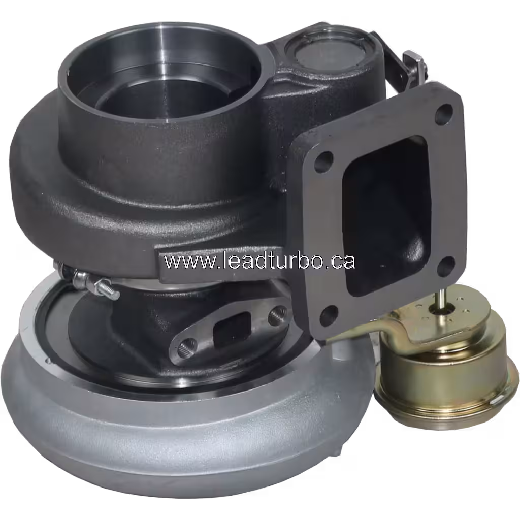 Turbocompresseur 49187-01010 TD07S-25A 13 pour Mitsubishi 6D16T bottom 45 degree view