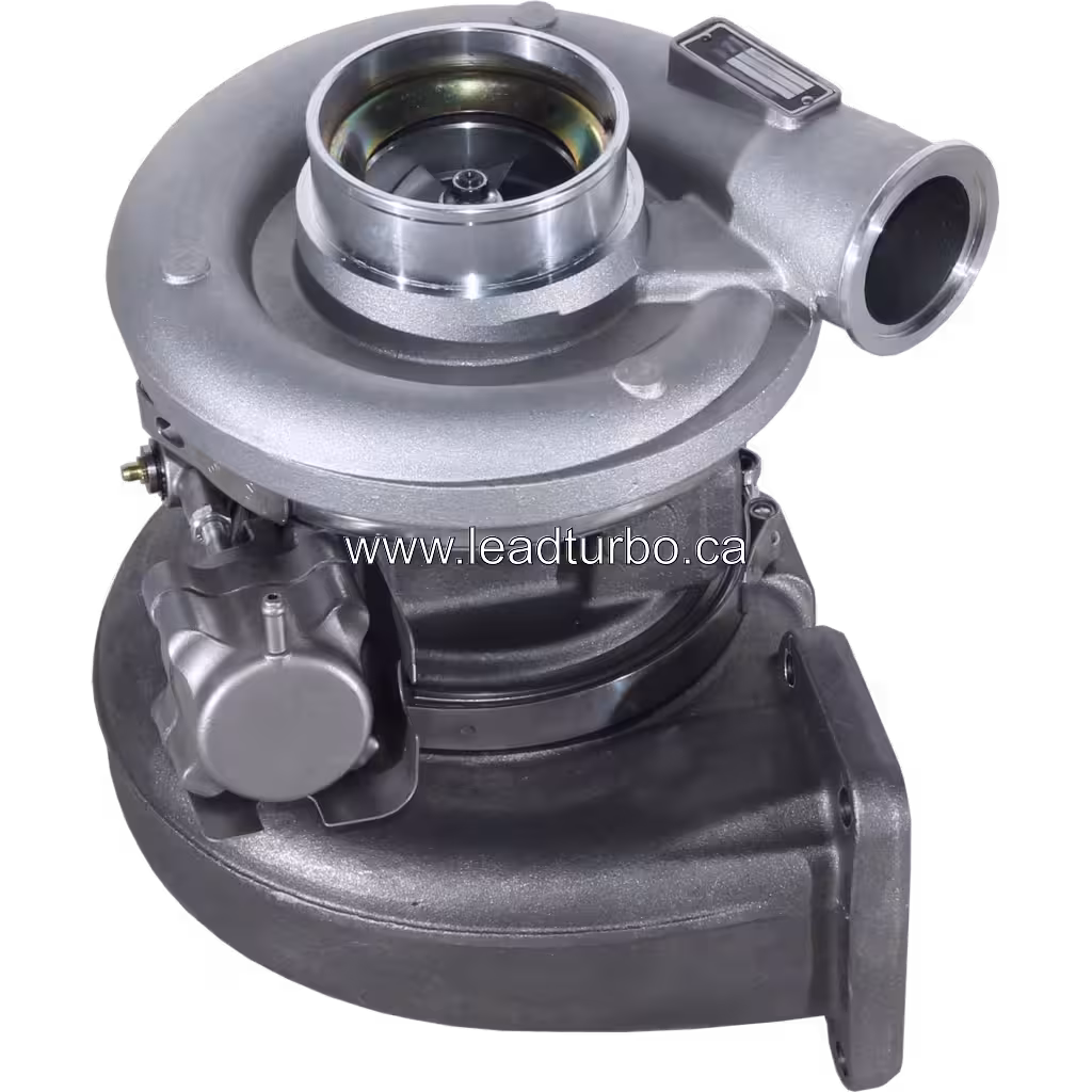 Turbocompresseur HY55V 504255233 pour IVECO Cursor 10 440HP 45 degree view