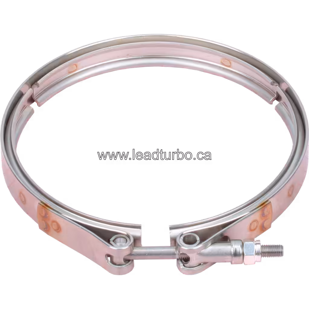 V-band de Turbo 138374 pour S4DW-018 et CAT 3208 45 degree view
