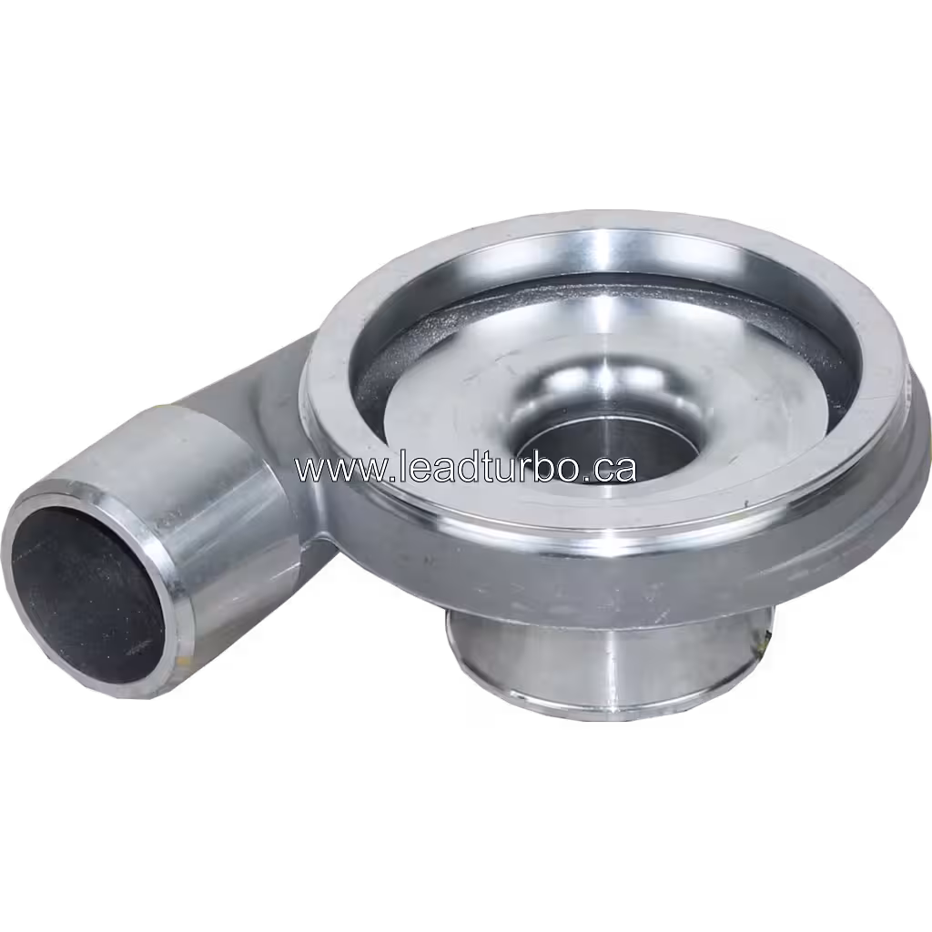 Aftermarket 171862 compressor housing bottom view showing internal bore