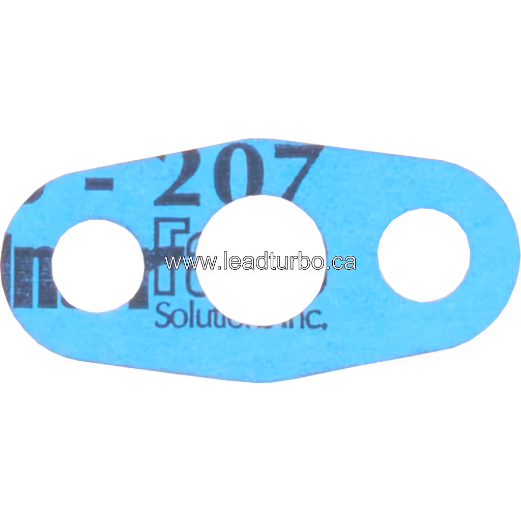 Flat blue sealing ring with '207' marking, aftermarket replacement for KTR90 GA-OI