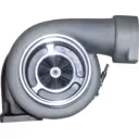Turbocompresseur 7C6615 TV7804 avec carter de turbine twin-scroll et carter compresseur argenté