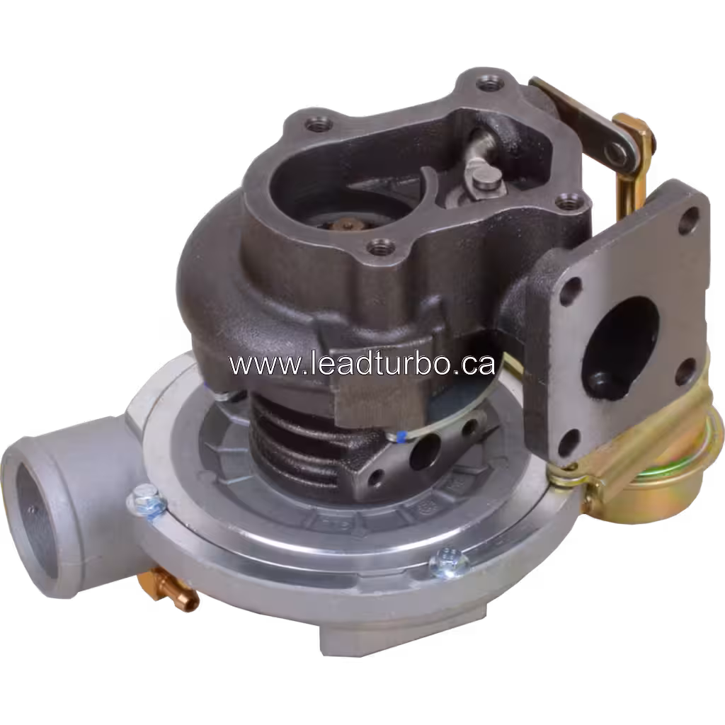 Side view showing compressor housing of GT2056S turbo