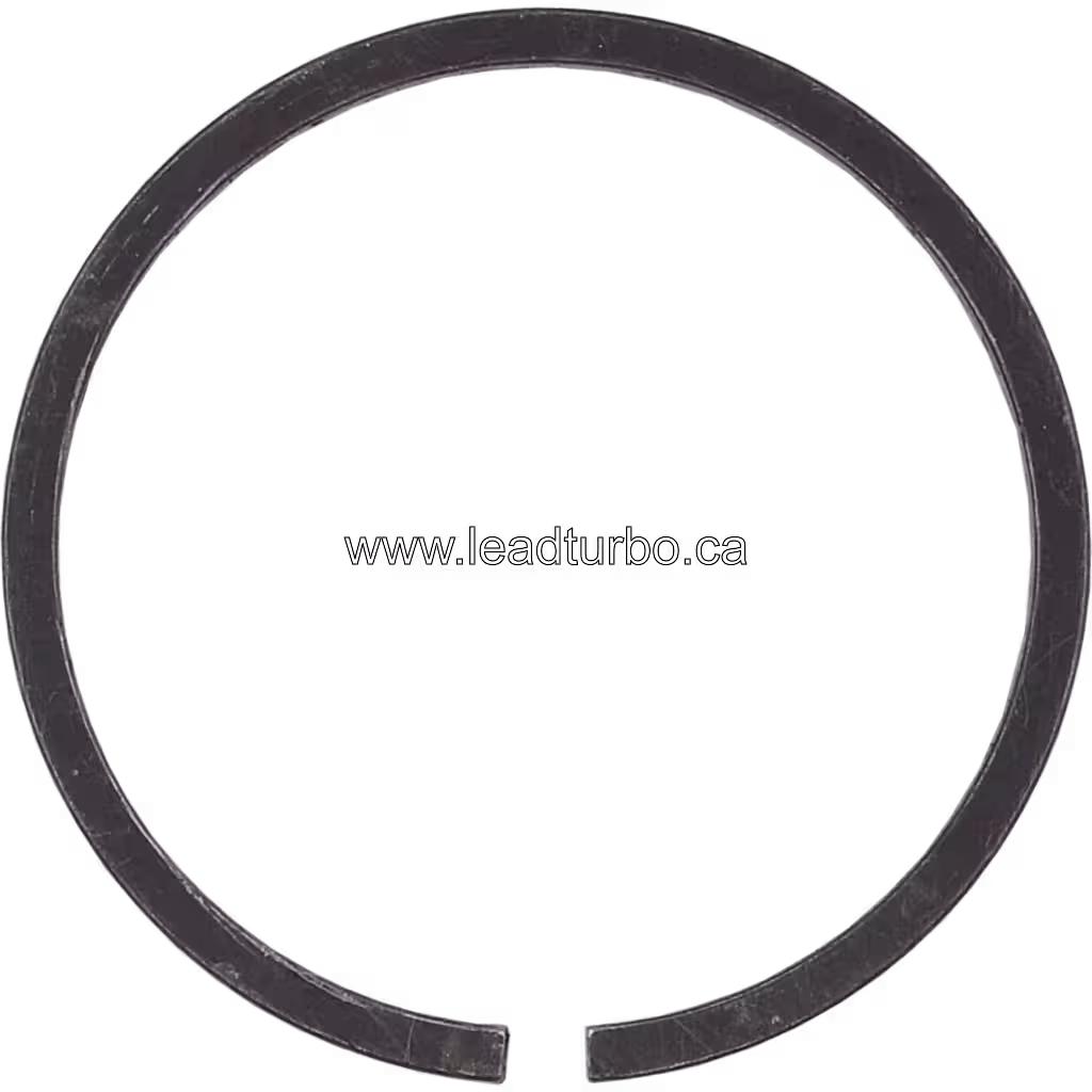 Pièce de rechange bague turbo Isuzu 6BG1, surface métallique grise