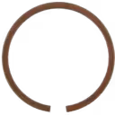Front, angled, and top views of aftermarket turbocharger piston ring