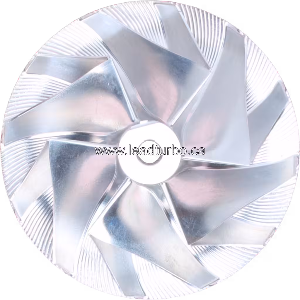 Roue de compresseur de turbocompresseur pour IVECO CURSOR 8 top view