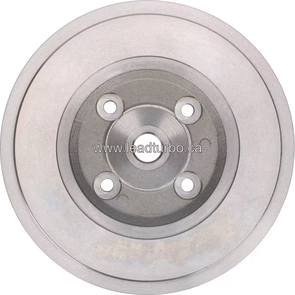 Back plate 452668-0001 pour turbo J96, vue avant avec trous de montage