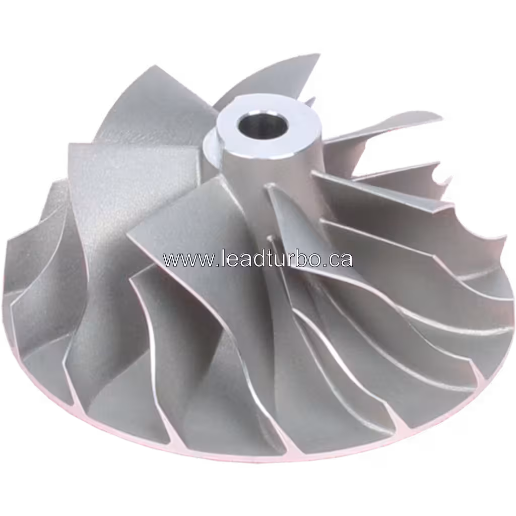 Aftermarket turbo compressor wheel for CAT 3408